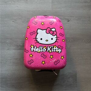 Hello Kitty Hard Shell Overnight Rolling Suitcase